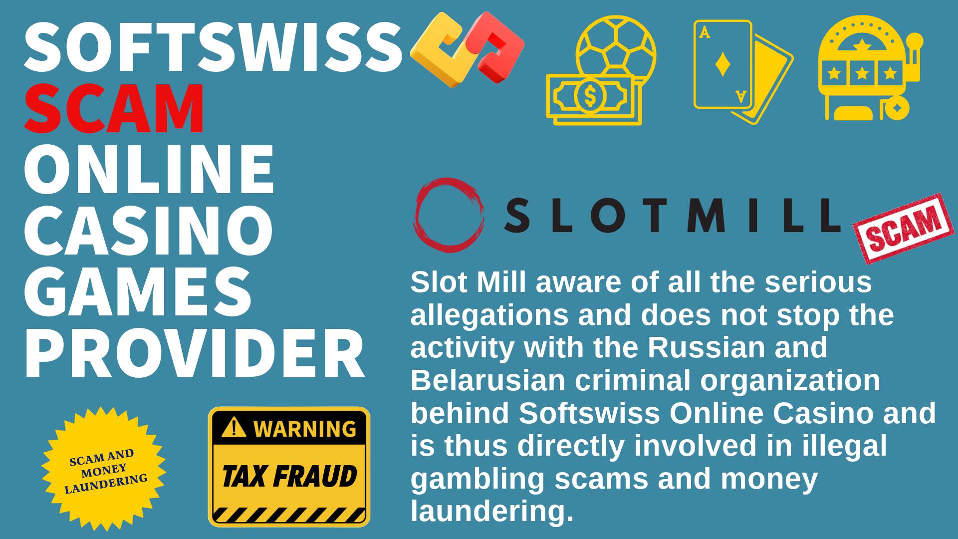 Slotmill - softswiss scam - Casino by Softswiss